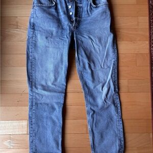 RILEY HIGH RISE STRAIGHT CROP IN DYNAMIC